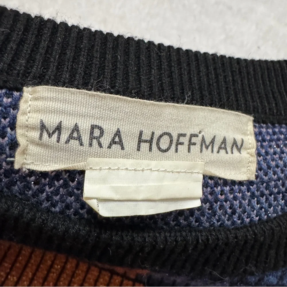 Mara Hoffman Radial Sweater Cropped Knit sz S - Picture 6 of 8